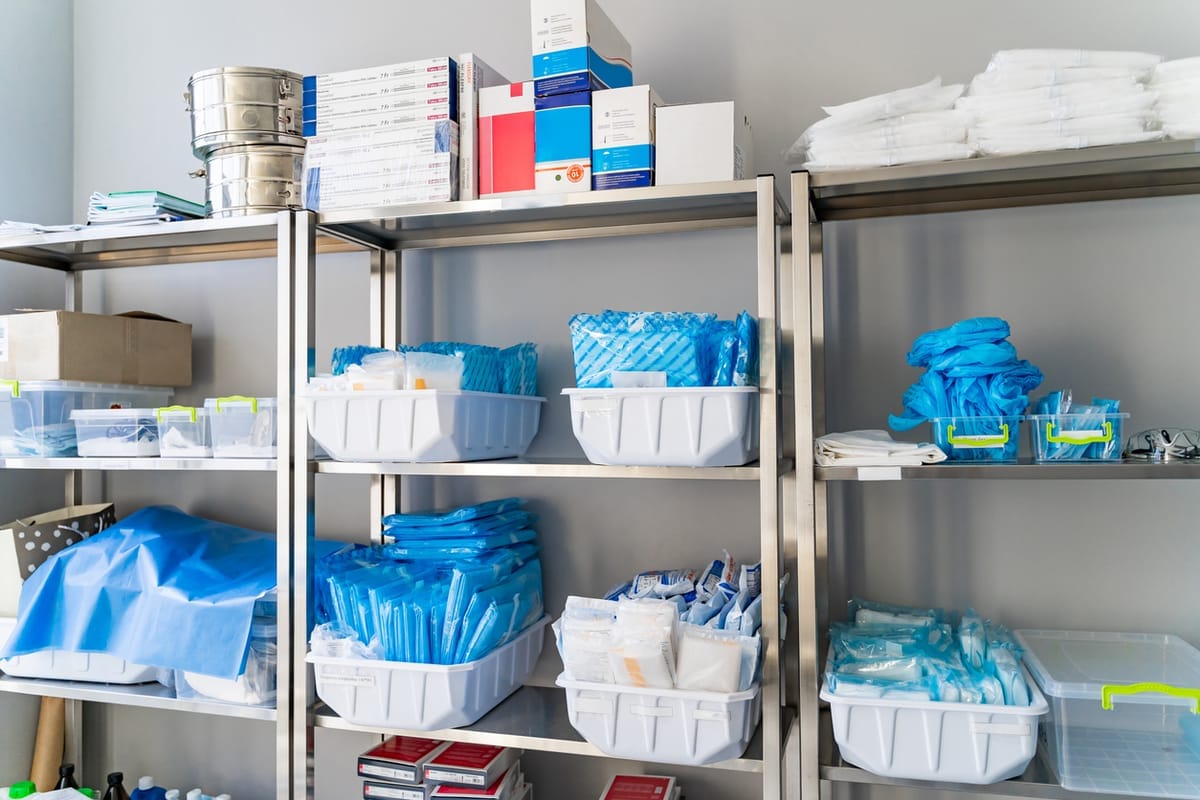 Institutional healthcare supplies